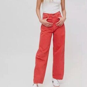 BDG UO Women’s Barrel High Rise Extreme Baggy Jeans Size 24 Retro